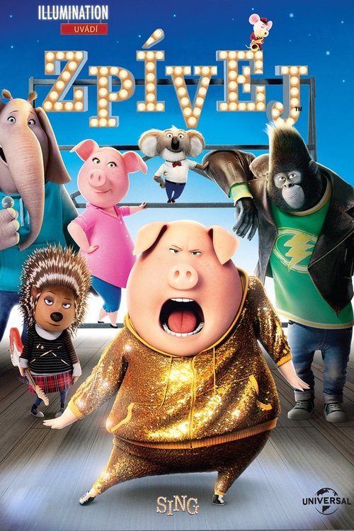 Zpívej poster Zpívej (2016) s českými titulky