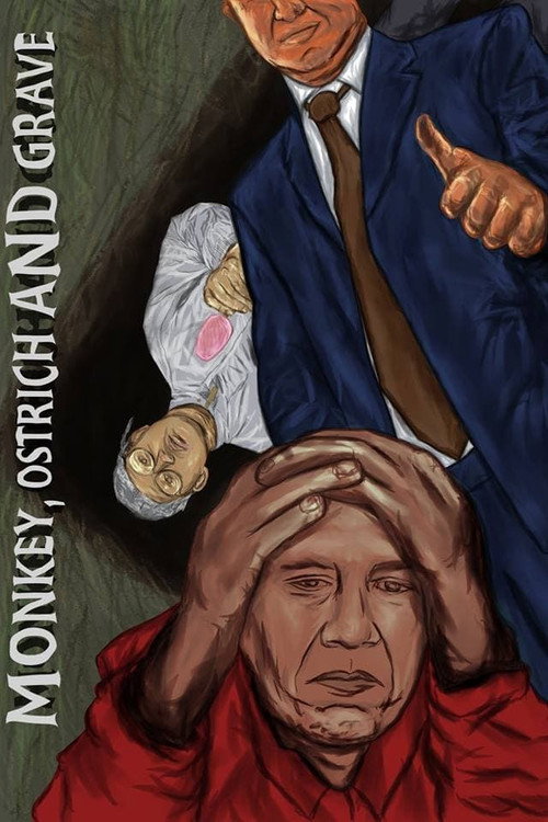 Monkey, Ostrich and Grave poster 4