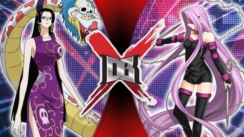 Boa Hancock VS Rider Medusa