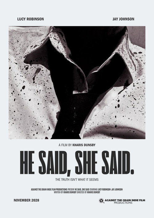 He Said, She Said's poster