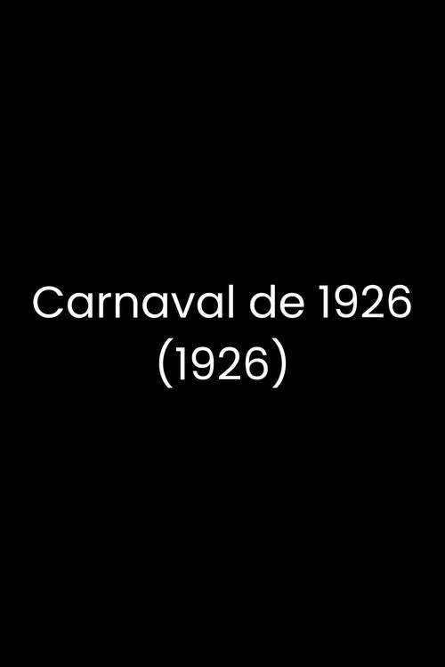 Carnaval de 1926