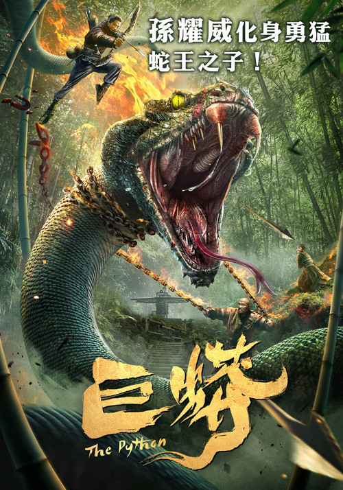 Giant Python Poster