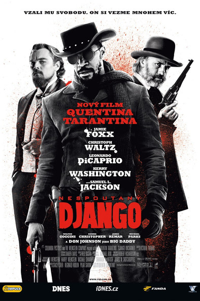 Nespoutaný Django poster Nespoutaný Django (2012) s českými titulky