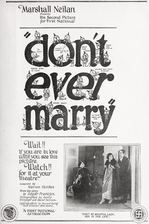 Don't Ever Marry Poster