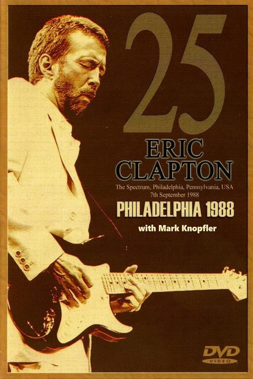 Eric Clapton: Philadelphia 1988 poster 3