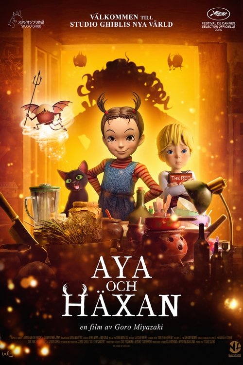 Aya och häxan poster Aya och häxan (2021) Online bästa kvalitet HD