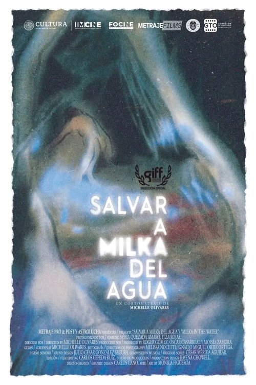 Milka In The Water Poster