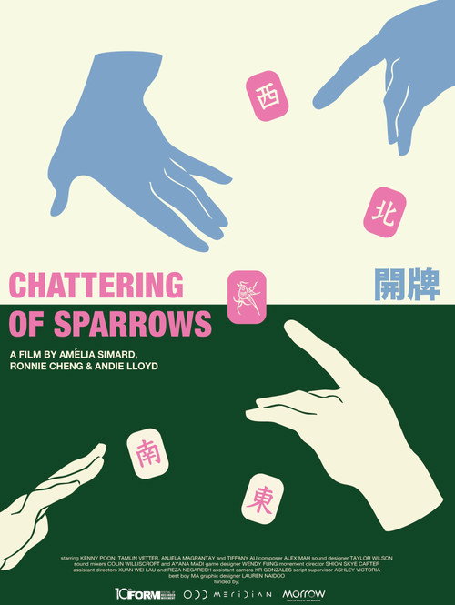 chattering of sparrows's poster
