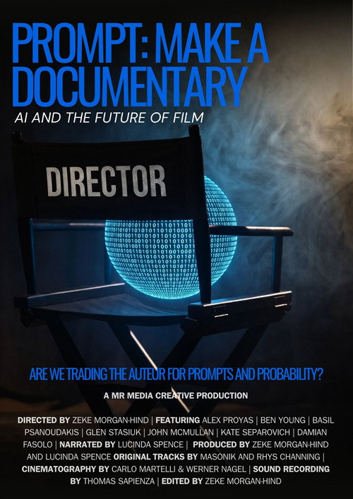 Prompt: Make a Documentary电影海报