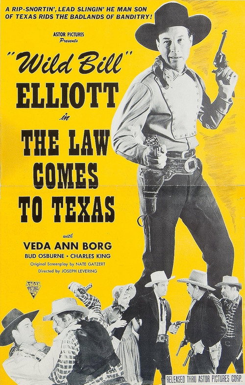 Poster for The Law Comes to Texas