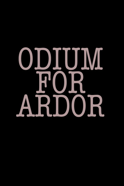 Odium for Ardor poster 3