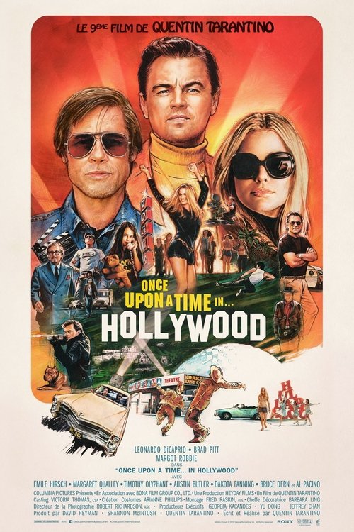 Once Upon a Time… in Hollywood (2019) Poster