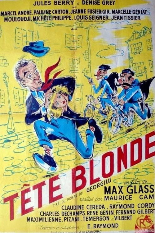 Tête blonde poster 2