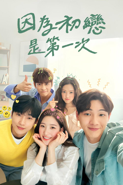 因为初恋是第一次电影海报