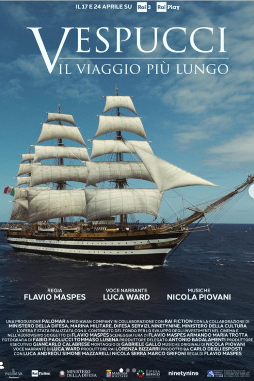Vespucci - Il viaggio pi&ugrave; lungo电影海报