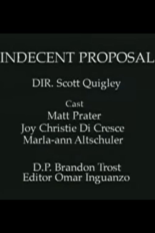 Indecent Proposal Poster