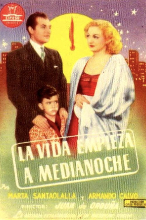 La vida empieza a medianoche poster 2