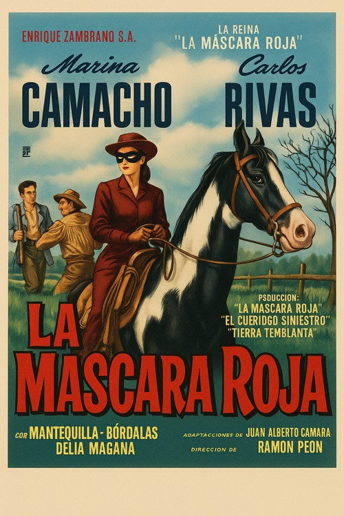 La máscara roja poster 2