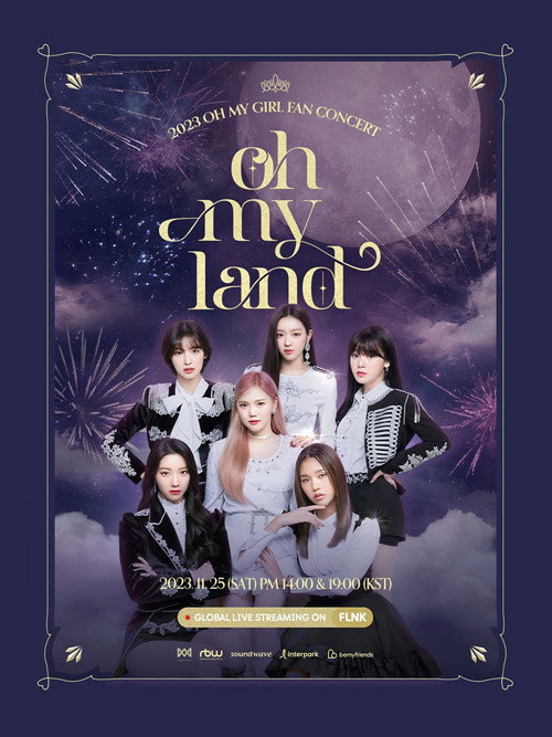 OH MY GIRL 2023 FAN CONCERT [OH MY LAND] Poster