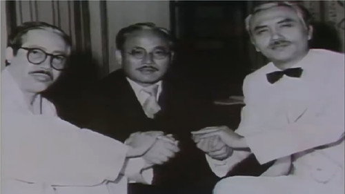 Lee Seung Man and Kim Gu