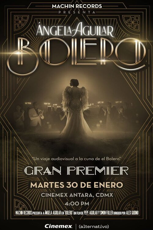 Ángela Aguilar "Bolero" poster 2