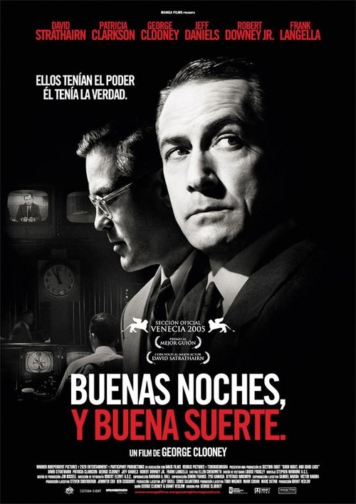 Buenas noches, y buena suerte Poster