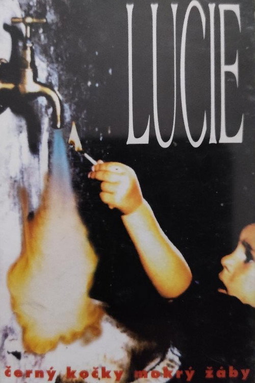 Lucie - Černý kočky mokrý žáby Poster