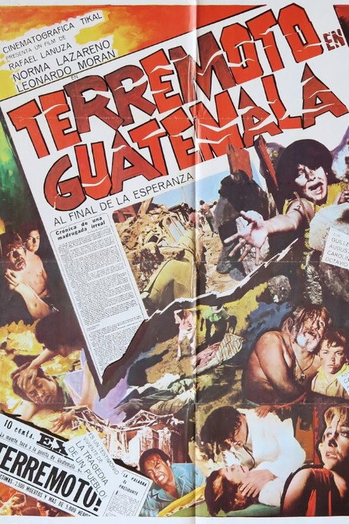 Earthquake in Guatemala Poster