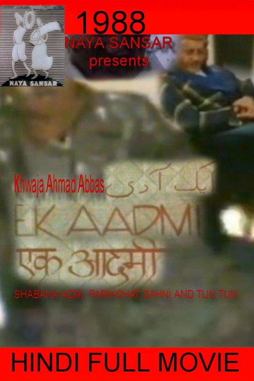 Ek Aadmi Poster