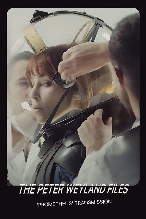 The Peter Weyland Files: Prometheus Transmission Poster