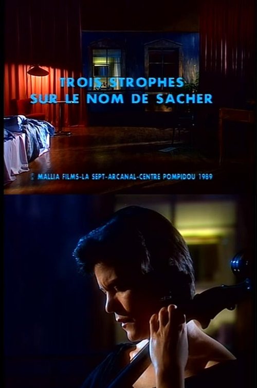 Three Stanzas on the Name of Sacher Poster