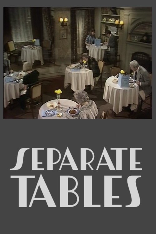 Separate Tables Poster
