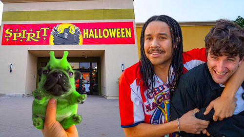 we touch things at spirit halloween