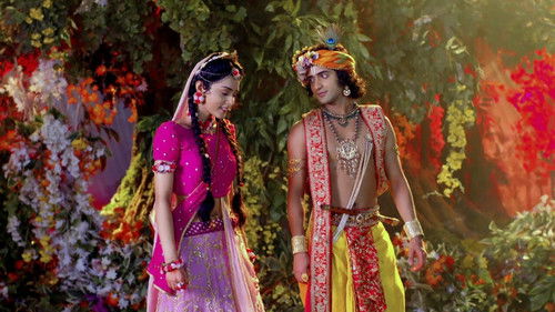 Radha, Krishna Break the Fast