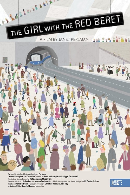 The Girl with the Red Beret Poster