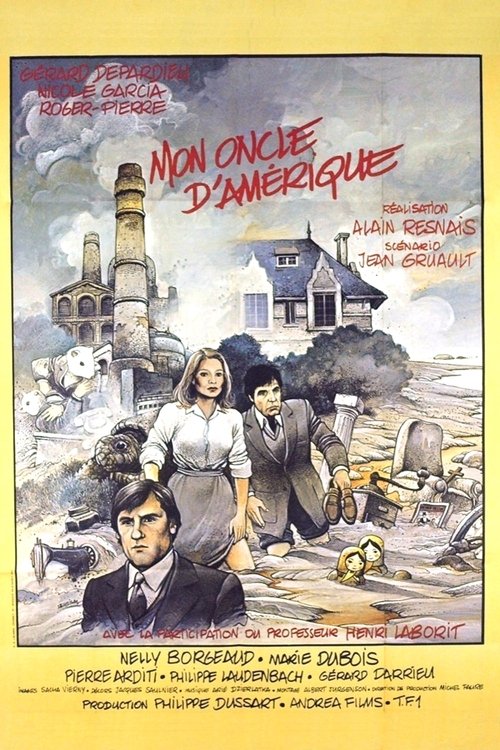Mon oncle d'Amérique Mon oncle d'Amérique poster