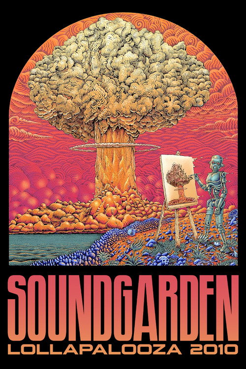 Soundgarden - Live At Lollapalooza Poster