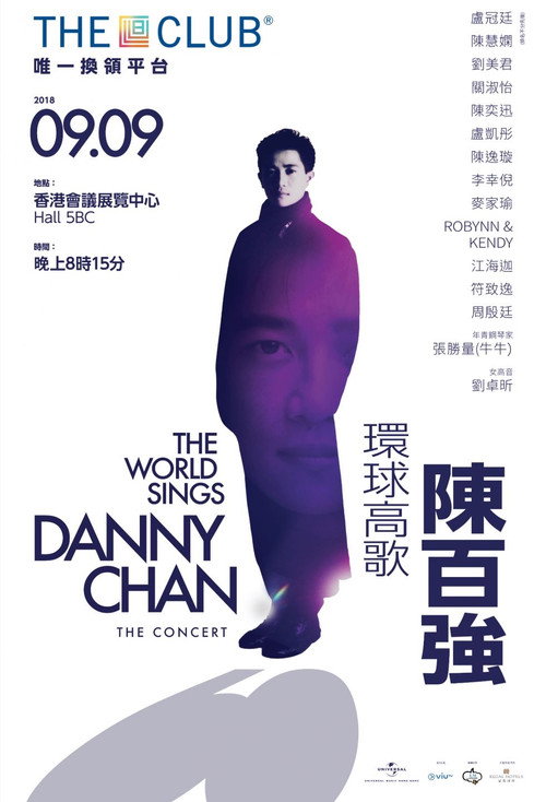 环球高歌陈百强演唱会电影海报