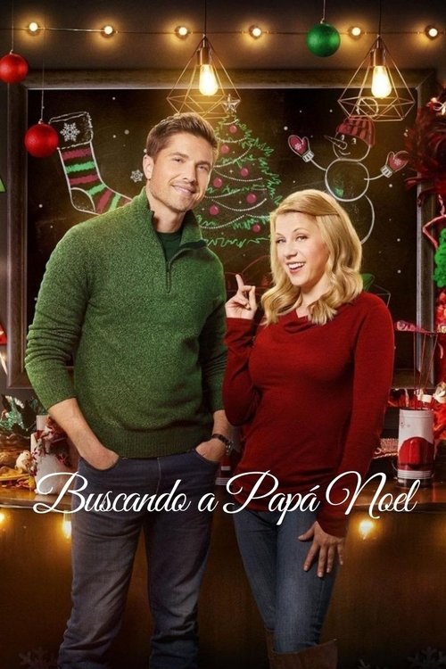 Background poster of Finding Santa blurred