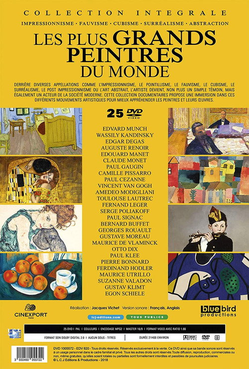 Les plus grands peintres du monde电影海报