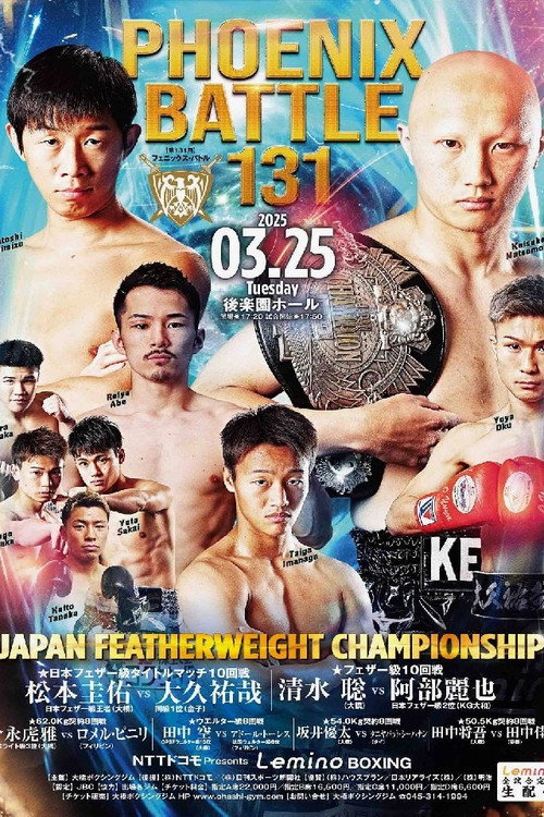 Lemino BOXING PHOENIX BATTLE 131 Poster