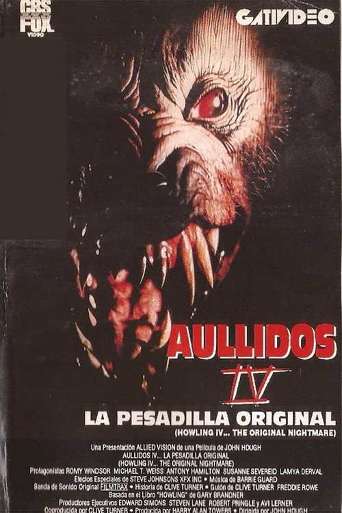Poster of Aullido IV: La pesadilla original