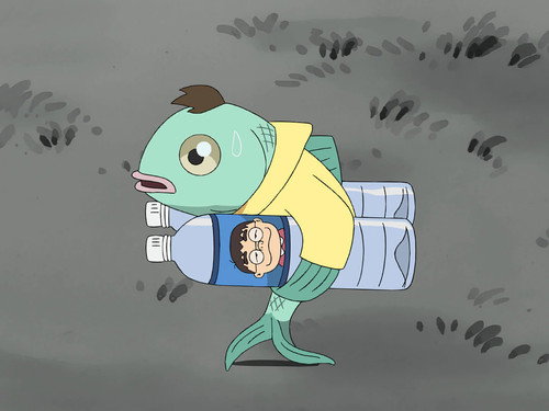 The Tail Walking Fishes