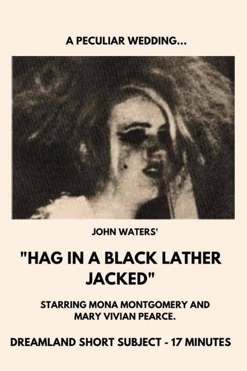 Hag in a Black Leather Jacket Poster