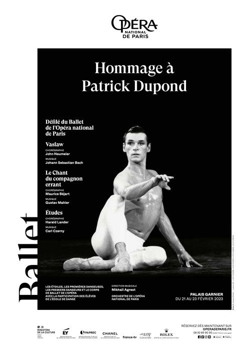 Opéra de Paris : Hommage à Patrick Dupond Poster