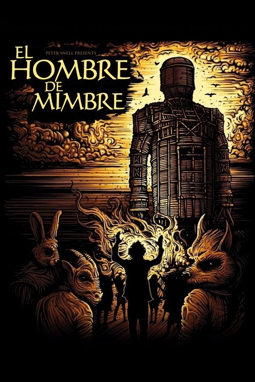 El hombre de mimbre Poster