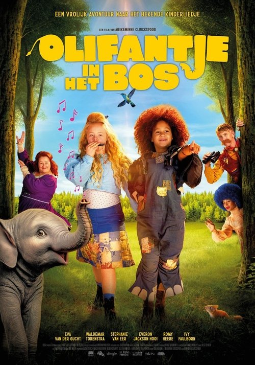 The Little Elephant in the Forest Poster