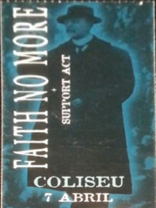 Faith No More: Coliseu dos Recreios Lisbon, Portugal April 7, 1998 Poster