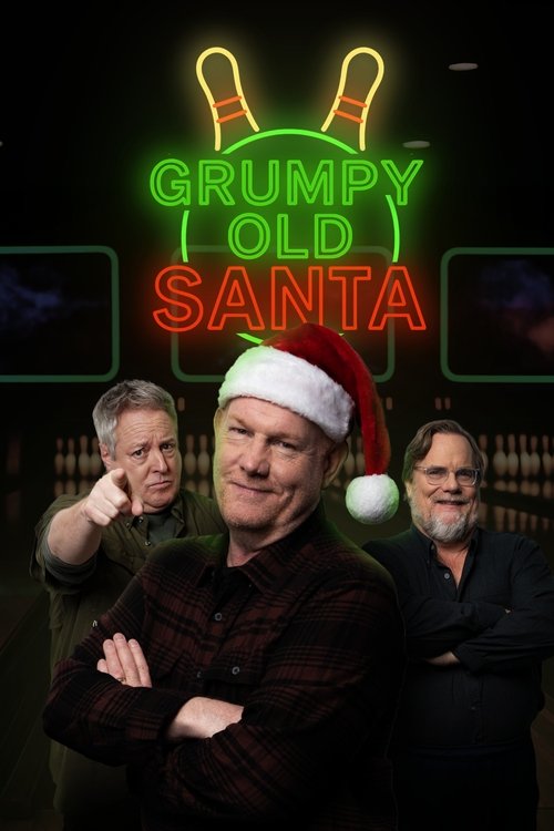 Grumpy Old Santa poster