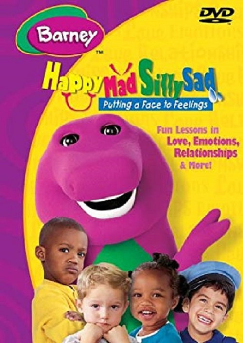 Barney: Happy, Mad, Silly, Sad: Putting a Face to Feeling电影海报